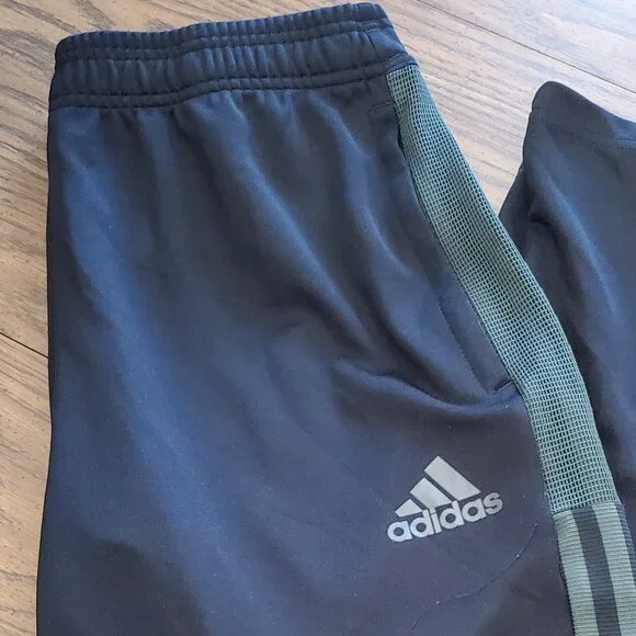 Adidas Prime Green Men's Track Pants-Sz Medium - Picture 2 of 7